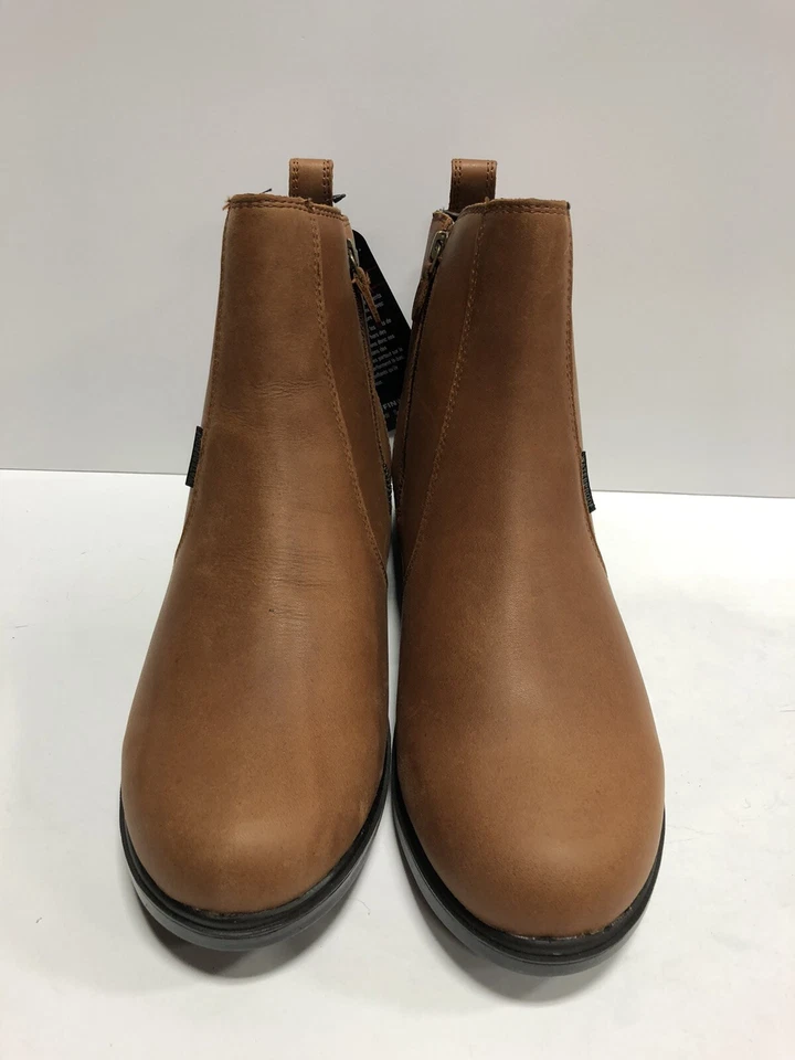 Bota Baffin Kensington Feminina Impermeável com Zíper Marrom, Tamanho 11 M - Imagem 2 de 4