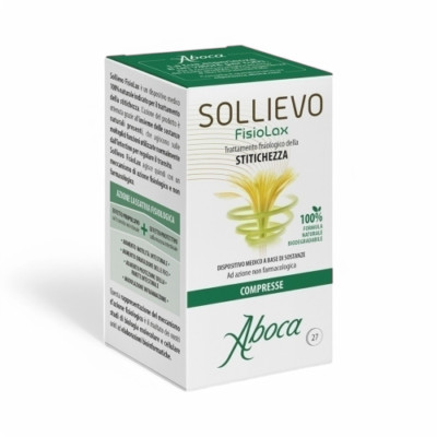 Aboca Relief FisioLax Constipation Treatment Supplement 27 Tablets