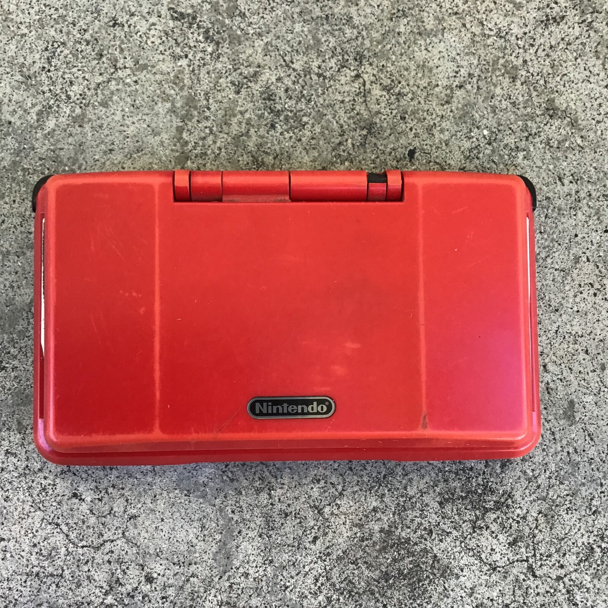 Nintendo DS Original NTR-001 Console Red - *Broken Hinge See Nintendo DS Original NTR-001 Console Red - *Broken Hinge See