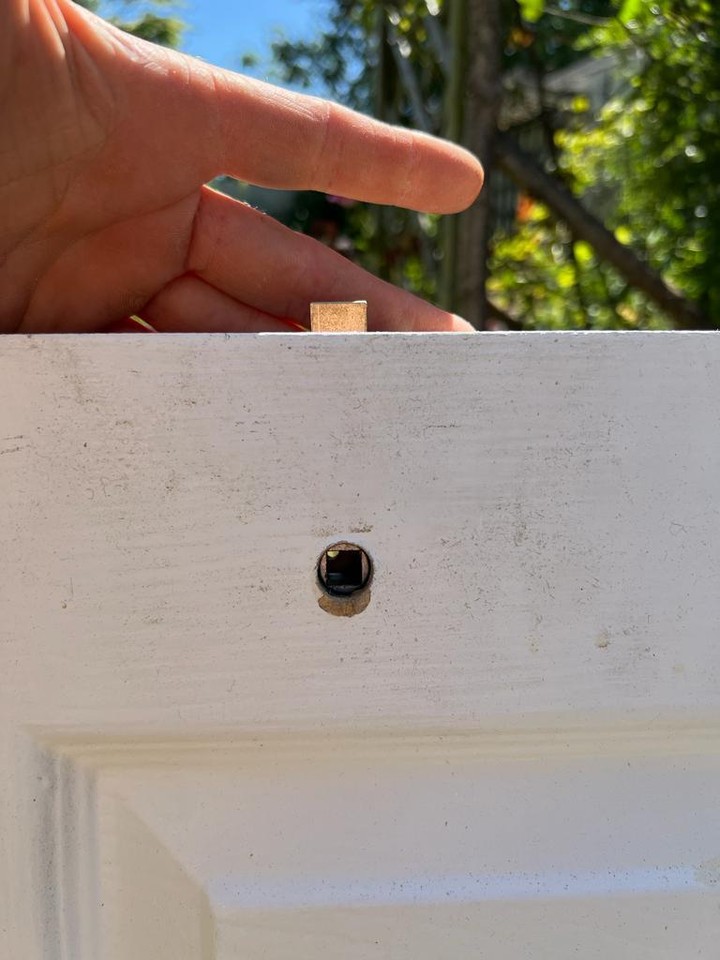 Tubular Latch Jig Router Template (for Smith & Locke, Union, ERA