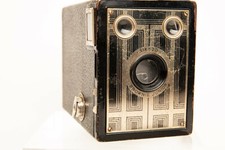 Vintage Kodak Brownie Jr Six-20 Film Box Camera Parts Decor Untested
