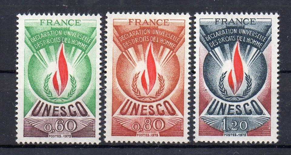 Timbres de France neufs service N° 43 à 45 - Photo 1/1