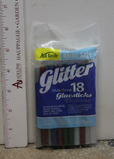 Glitter GLUE STICK Ad-tech mini size, 18 count 4"x.28" NEW