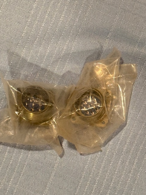 3 pc Amphenol 18S panel mount 10 pin