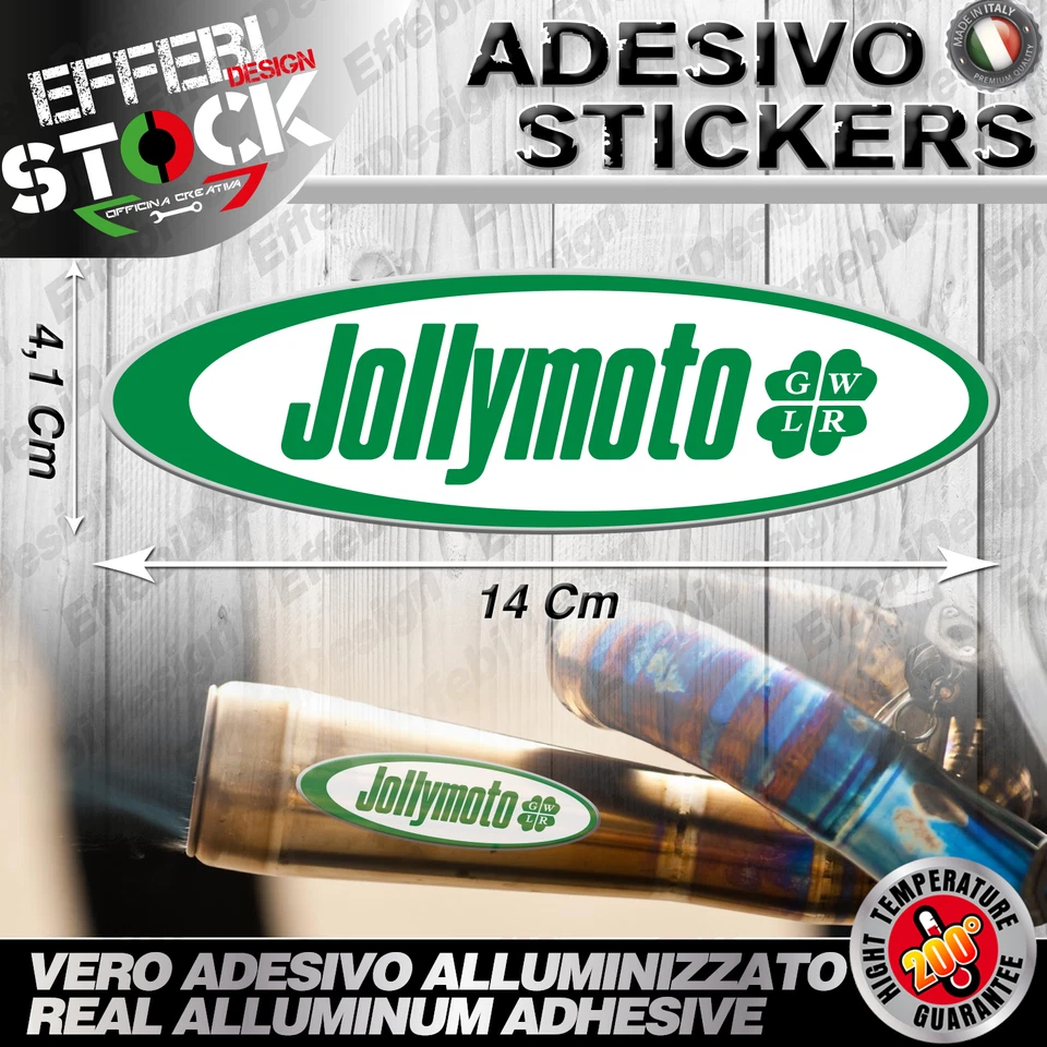 Adesivi / Sticker JOLLYMOTO KTM 200°GRADI