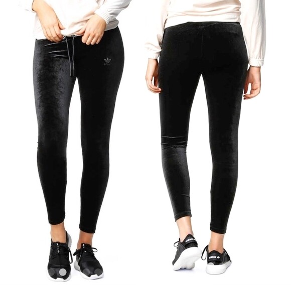 adidas velvet leggings