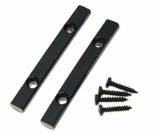 Electric Guitar String Retainer Bar fits Floyd Rose Guitar 2x Black 44.5mm