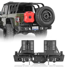 Rear Bumper Tire Carrier Wjerry Can Holder For Jeep Gladiator Jt 2020-2025