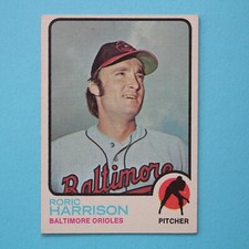 1973 Topps Baseball #229 Roric Harrison - Excellent Condition