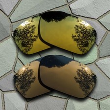 US Yellow Golden Bronze Copper Lenses Replacement For-Spy Optic Dirk Polarized