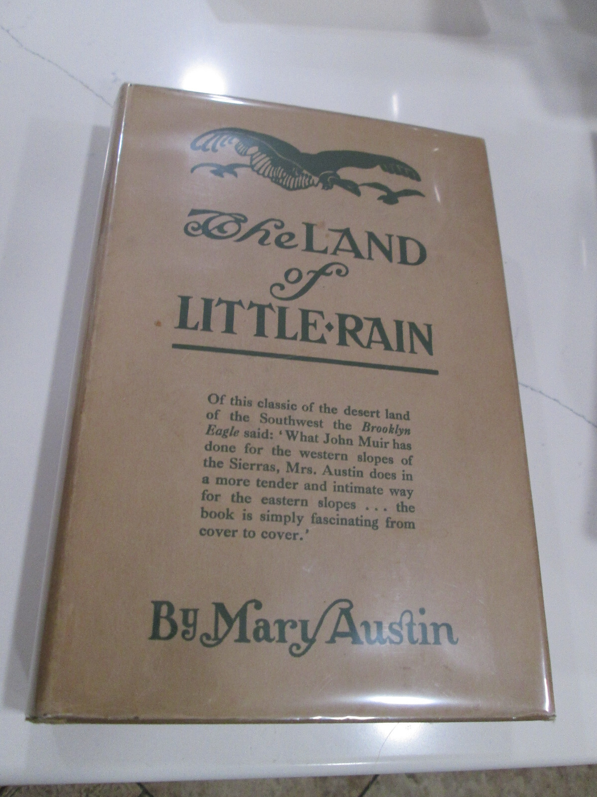 Mary Austin THE LAND OF LITTLE RAIN Vintage Copy in jacket Clean!