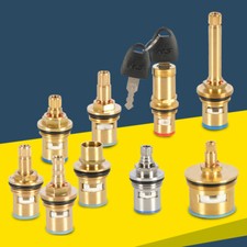 Brass Ceramic Disc Cartridge Inner Faucet Valve Universal Replacement Tap Valves
