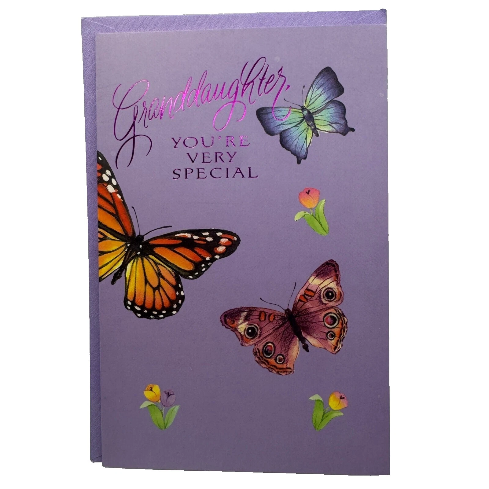 Пасхальные поздравительные открытки с бабочками