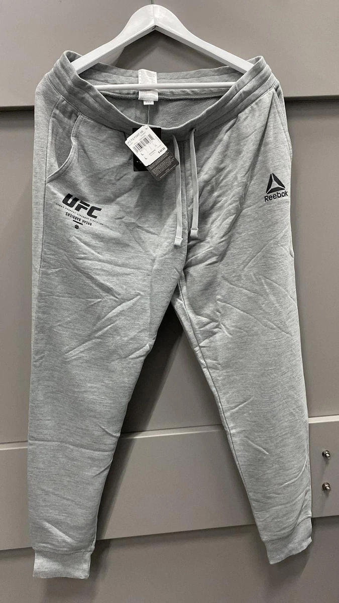 indstudering Disse Rejse UFC Reebok Fight Week Grey Jogger | eBay