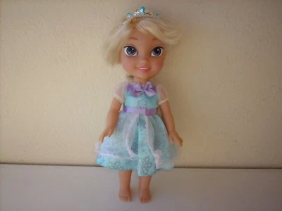 (5) SUPERBE POUPEE DISNEY " ELSA " DE LA REINE DES NEIGES 34 cm ! - Photo 1/4
