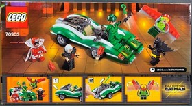 Lego Batman Movie 70903 EMPTY BOX ONLY The Riddler Riddle Racer