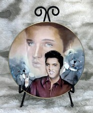 1993 Elvis Presley Teddy Bear Collector Plate Delphi Hit Parade Nate Giorgio