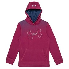 Under Armour COLDGEAR Hoodie YOUTH Boys Burgundy size S, M, L, XL