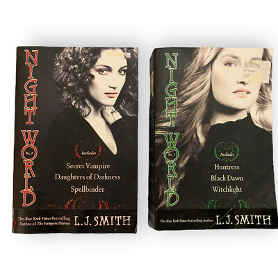 Night World Books Lot By L.J. Smith No 1 & 3
