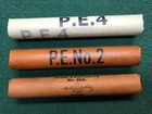 British military inert repro WW2 era dynamite sticks, 3 different to choose from