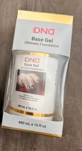 DND Base Coat Gel 500 Base Coat Soak Off LED/UV Top Refill 16 oz | eBay