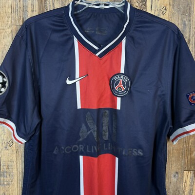 Paris Saint-Germain 2020-21 Home Soccer Jersey Nike Men's Sz