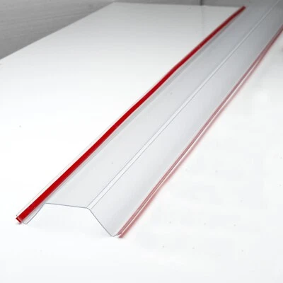 Cardea Clear Child Door Finger Guard Front – 117cm | UK Made | No Tools Required