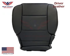 2014 - 2019 GMC All - Terrain Black Genuine Leather Driver Base Seat Cover