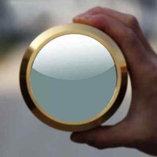 3X Desk Loupe Magnifying Glass Paperweight Metal Frame Magnifier for Reading