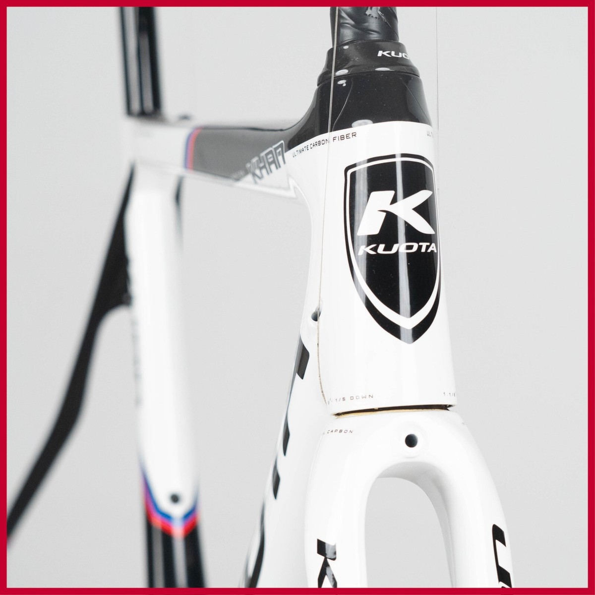 qanuta品 NOS Kuota Khan Pro Team Edition carbon road bike frameset