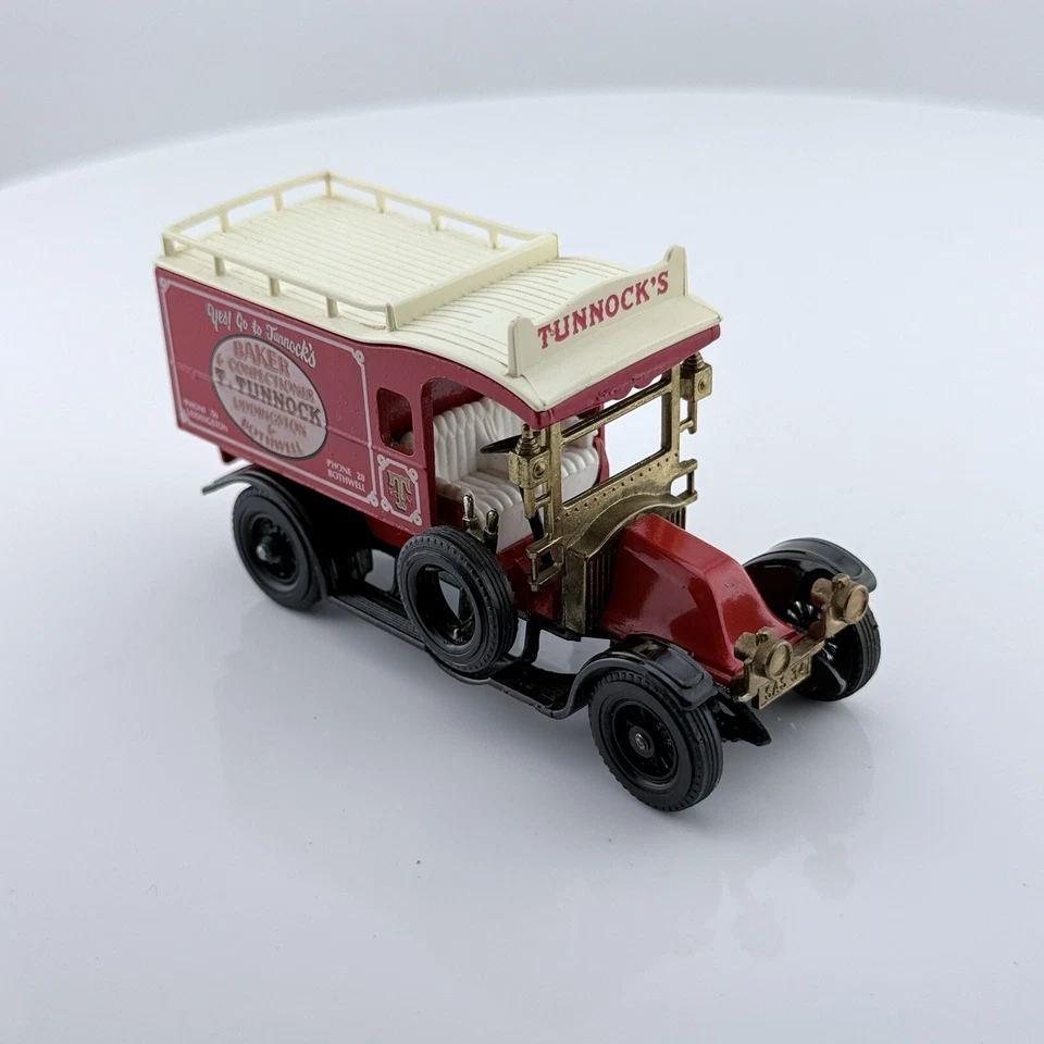 Modelos Matchbox de antaño Y25, 1910 Renault Type AG furgoneta de entrega C1986 en caja Foto 3 de 4