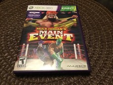 Hulk Hogan's Main Event Microsoft Xbox 360, 2011 CIB Complete w/ Case  Manual
