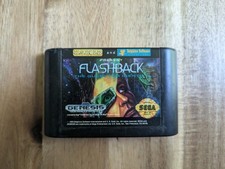 Sega Genesis Flashback: The Quest for Identity Game Cart Tested FAST Shipping