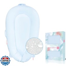 Organic Replacement Cover for Dockatot Deluxe Docks with Waterproof Pad Cert