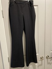 Express Editor Mid Rise Flare Pants Size 6R