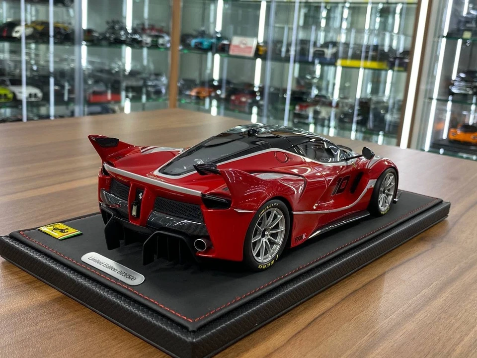 Ferrari FXX K Abu Dhabi 2014 #10 BBR Red Ltd 500 Collector Edition [1/18 Resin] - Image 4 of 4