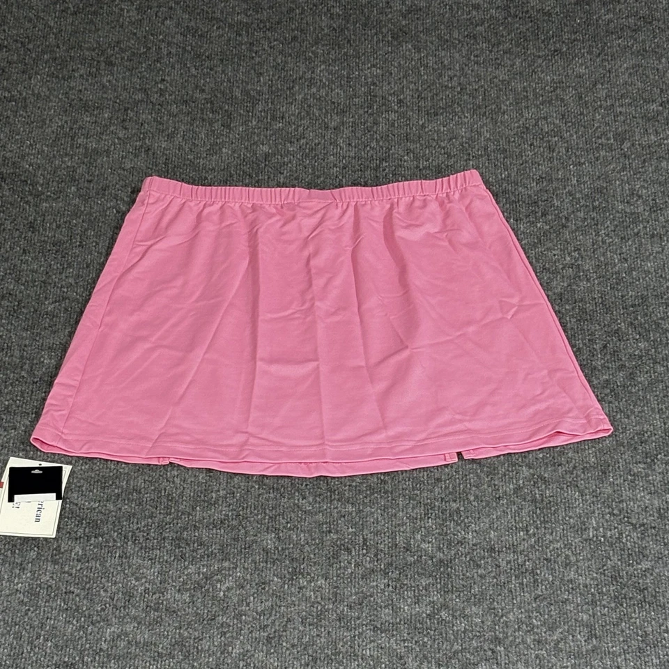 Юбка женская Lilys of Beverly Hills средняя розовая функциональная нейлон спандекс США - Изображение 2 из 4