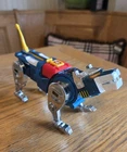 Vintage 1981 Bandai Voltron Blue Lion Golion #4 Y&K Toei Diecast 6" Toy Tawain