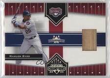 2005 Donruss Champions Impressions Materials Marlon Byrd #406 0e3