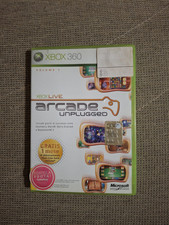 XBOX LIVE ARCADE UNPLUGGED - XBOX 360 COMPLETO  PAL ITALIANO