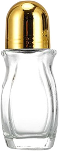 50Ml Large Roller Ball Bottle for Body Castor Oil Glass Essential Oils Roller Bo