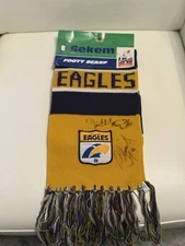 Signed West Coast Eagles Football Club Scarf