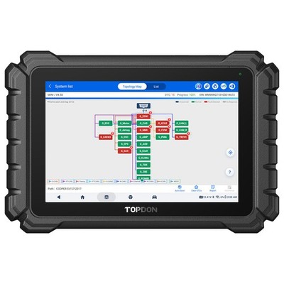 TOPDON ONE Lite 10.1'' ECU Coding Programming Tool with Enhanced Topology Mapping