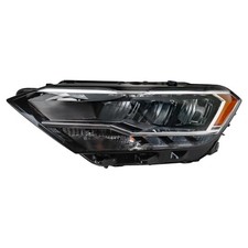 TRQ Passenger Side Headlight Assembly LED Compatible with 2016 Nissan Sentra