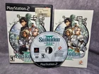 Suikoden III (Sony PlayStation 2, 2002) PS2 Complete CIB w/ Registration Card