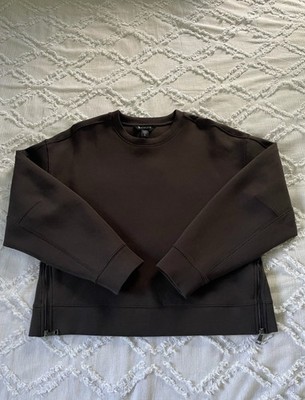 Athleta Form Knit Brown Sweatshirt