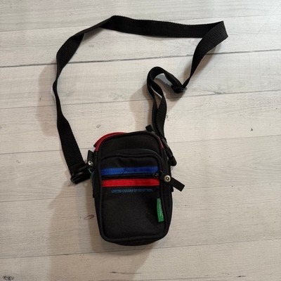 United Colors Of Benetton Camera Bag Cross Body Carry Case