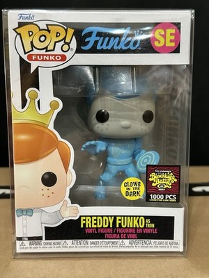 Funko Pop! Fundays Freddy as TRON Disney 2022 Blacklight Battle GITD 1000 pcs