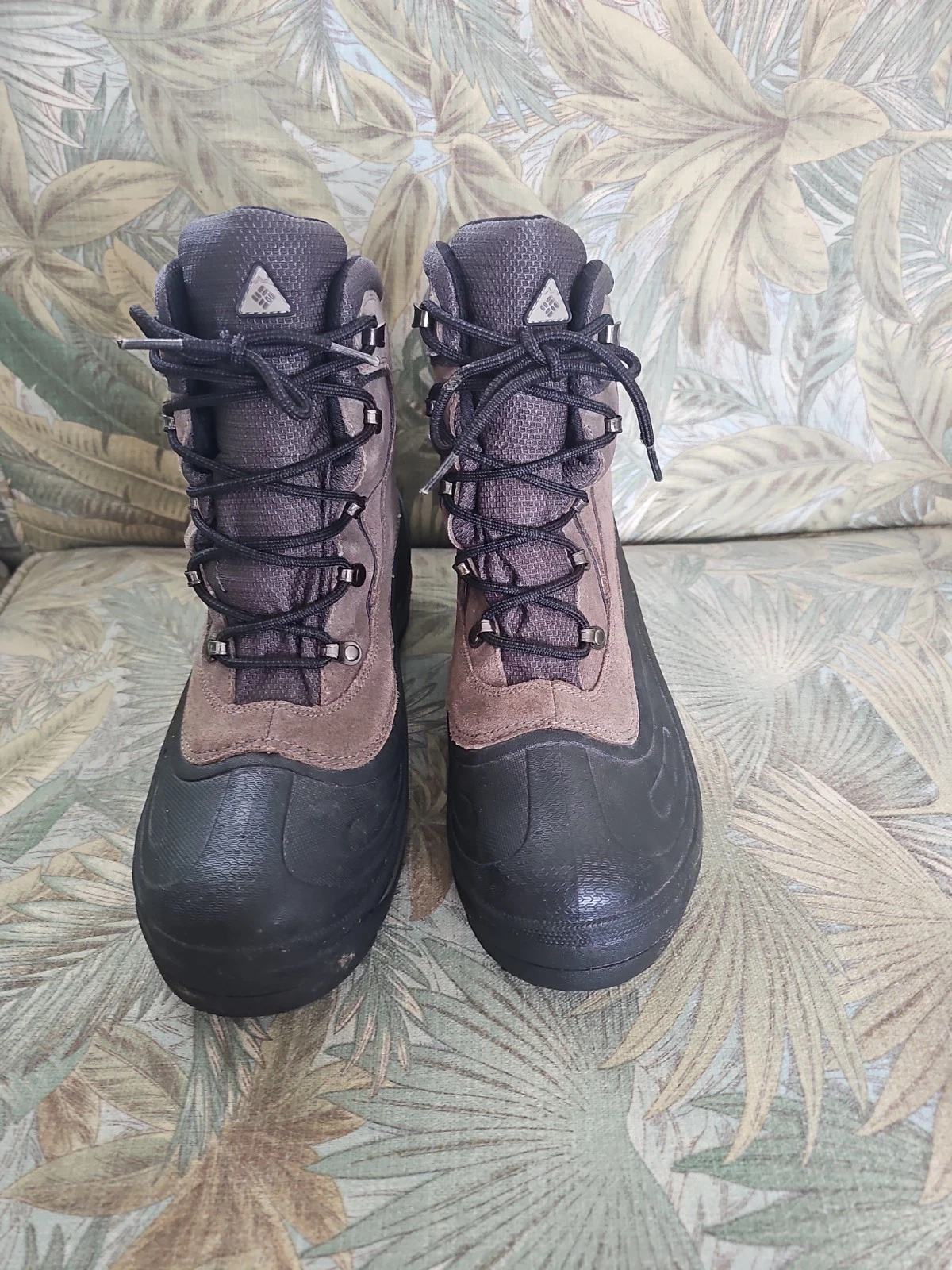 COLUMBIA Cascadian SUMMIT Brown Black Lace Up Boots Men's Size:11.5