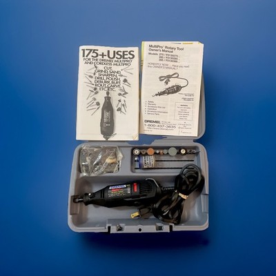DREMEL Multipro Model 395 TYPE 5 Variable Speed Kit in Case & Accessories